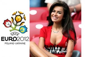 البولندية ناتالي ملكة جمال المدرجات في بطولة الأمم الأوروبية 2012 .. صور