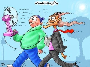 موجة الحر مستمرة الأحد وتنحسر بعده