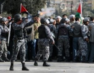 اعمال شغب وتكسير وحرق للممتلكات في اربد والسلط..ومشاجرة في الكرك
