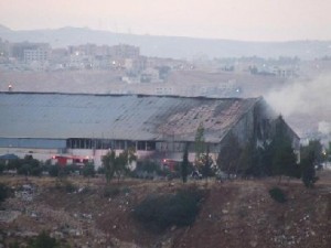 بدء التحقيق مع 12 ليبي متهمين باشعال حريق اكاديمية الشرطة