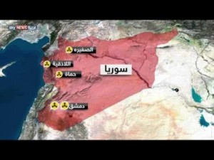 توزيع أسلحة كيماوية على الجيش السوري..والمدفعية تقصف دمشق من قاسيون