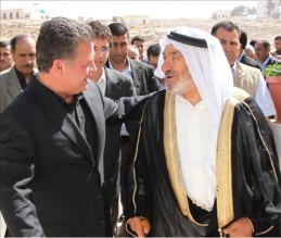 الملك يزور طيبة الكرك فور عودته لأرض الوطن