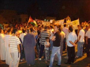 الكرك: اعتصام مسائي للحراك الشبابي والشعبي