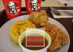 رفض السماح لـ KFC باعادة فتح فروعه الا بقرار قضائي