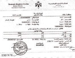المتهم الأردني بالعمليات الإرهابية في سوريا توفي قبل 16 عاماً!!