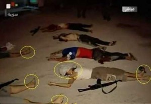 فضائح النظام السوري: الجثث التي عرضت في أحياء دمشق أعدم أصحابها في المعتقلات