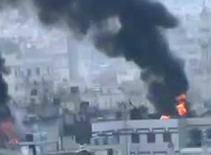 الجيش الحر يقصف مطار عسكري في حلب