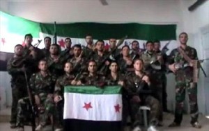 (1100) منشق عسكري سوري داخل الاردن