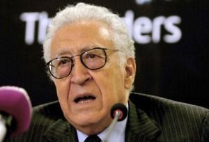 الاخضر الابراهيمي مبعوث الامم المتحدة و الجامعة العربية الى سوريا