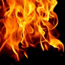 حريق في المركز العربي للانتاج الاعلامي