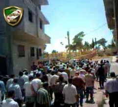 جثث مجزرة قطنا المتفحمة الـ65 تم رميها من هيلوكبتر