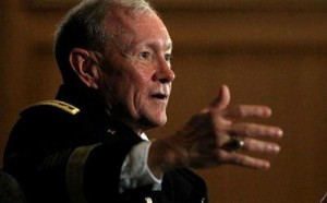 اصابة طائرة رئيس هيئة الاركان الاميركي بصاروخ في افغانستان