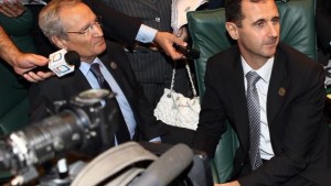 أول ظهور للشرع بعد شائعات انشقاقه