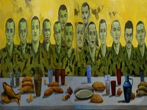 لوحة فنية مستوحاة من القرآن وقصص الأنبياء