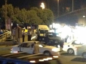 احداث شغب عقب مباراة الفيصلي والرمثا