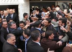 الملك في اربد