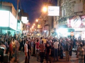 الأمن يمنع الاعتداء على مسيرة في اربد