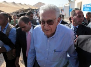 الزعتري : هي يلا هي يلا... الإبراهيمي يطلع برا " صور "