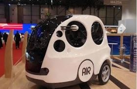 أصغر سيارة في العالم تعمل بالهواء المضغوط