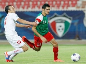 الكويت الكويتي يتقدم على الوحدات 1-0 - الشوط الاول