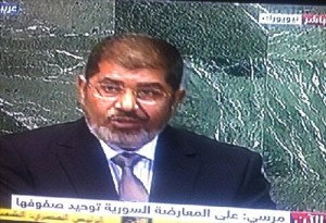 مرسي : سوريا الجديدة بعد مصر الجديدة