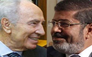 تليفزيون إسرائيل: مرسى مستعد لمقابلة بيريز