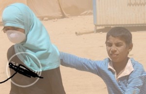 شغب في الزعتري وسط غبار كثيف وانقطاع التيار الكهربائي