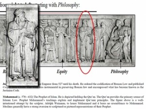 جدارية بالولايات المتحدة تصف الرسول بأعظم المشرّعين