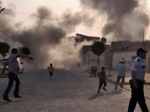 هل بدأت الحرب : الجيش التركي يقصف الحدود السورية طوال ليل الخميس ويدمر كتيبة دفاع جوي