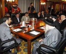 تعتيم أمريكي على لقاء (نجاد) مع حاخامات يهود - فيديو