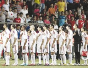 منتخبنا الوطني يتعادل مع قطر ودياً