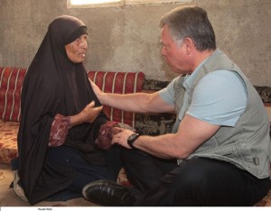 شاهد صور زيارة الملك المفاجئة لماركا