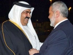 بموافقة مصرية أسرائيلية حمد وزوجته في غزة الاثنين .. والمفاجأة  أعلانه أنتهاء حصار غزة