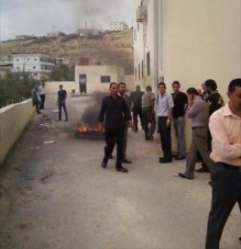 أعمال شغب في بصيرا للمطالبة بتعيينات