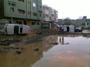 وفيات واصابات في فيضانات تجتاح مدينة العقبة