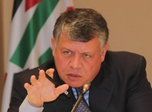 الملك: الأردن قلق من تزايد حدة العنف على الساحة السورية