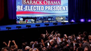 أوباما رئيسا للولايات المتحدة لفترة ثانية