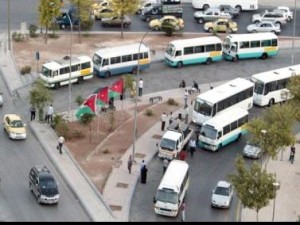 اعادة النظر بأجور وسائط النقل العاملة على خطوط المملكة