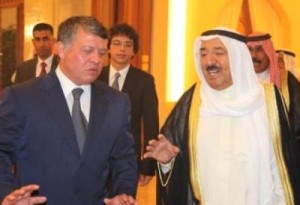 الملك يتلقى اتصالا هاتفيا من أمير دولة الكويت