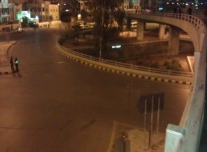 غاز كثيف و شغب واسع في جبل الحسين