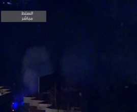 حرق وتكسير واسع في السلط واضرام النار في شركة الكهرباء