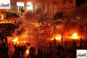 استنفار امني.. مظاهرة حاشدة بوسط البلد وتوتر في اربد