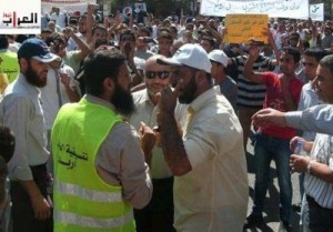 مواجهات بين موالين ومحتجين في المفرق والرمثا وحرق مقر جبهة العمل في مادبا