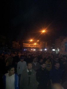 مسيرات ليلية في معان والكرك والطفيلة وعمان