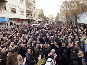 قصف 100 مدرسة في دمشق