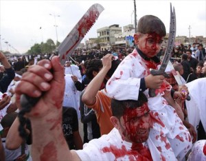 يوم عاشوراء .. الف ليلة وليلة خلصت وما خلص هم العراق - صور