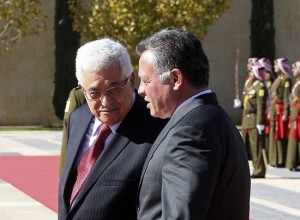 الملك يؤكد من رام الله دعم الاردن للفلسطينيين - صور