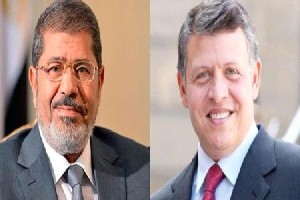 الملك يتلقى اتصالاً من مرسي