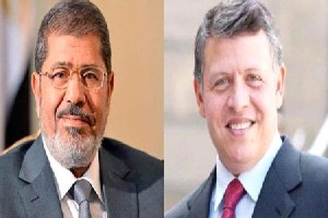 مرسي يشكر الملك ..