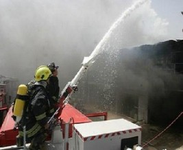 العناية الآلهية تحول دون إنفجار 15 أسطوانة غاز في الجوفة